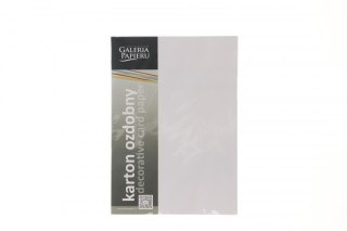Papier ozdobny (wizytówkowy) Galeria Papieru brillo biały A4 biały 200g (205406) Galeria Papieru