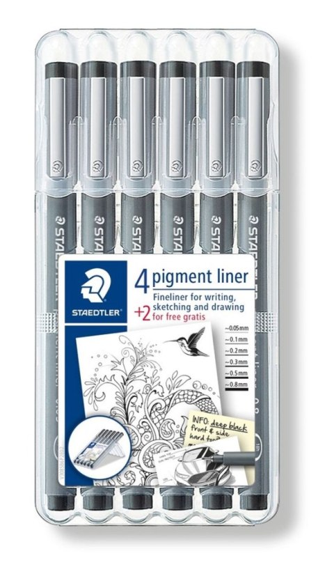 Pisak kreślarski Staedtler mixmm (S 308 SB6P) Staedtler Pisak kreślarski Staedtler mixmm (S 308 SB6P) Staedtler