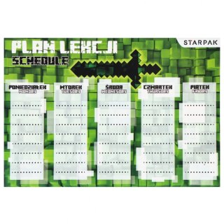 Plan lekcji Starpak Pixel (560065) Starpak
