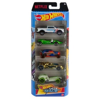 Samochód Hot Wheels metalowy 5-pak na start (HXM17) Hot Wheels