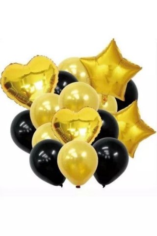 Balon foliowy Antella zestaw balonów 17 elementów Antella