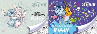 Blok rysunkowy Beniamin Stitch A4 biały 20k (0415) Beniamin