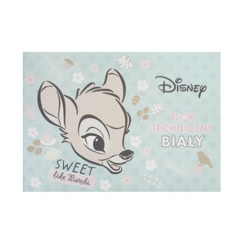 Blok techniczny Beniamin Bambi A4 biały 170g 20k [mm:] 295x210 Beniamin