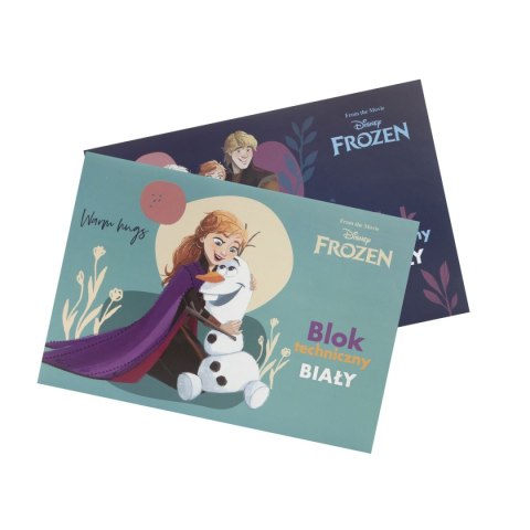 Blok techniczny Beniamin Frozen A4 biały 170g 20k [mm:] 295x210 Beniamin