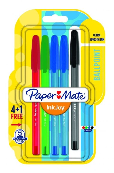 Długopis Paper Mate INKJOY 1956735 mix 0,3mm (mix 5 szt) Paper Mate Długopis Paper Mate INKJOY 1956735 mix 0,3mm (mix 5 szt) Paper Mate