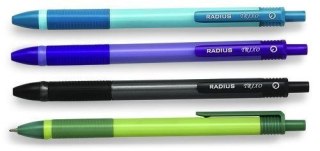 Długopis Radius kulkowy Trixo niebieski 0,7mm Radius