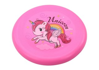 Dysk latający Lean Frisbee Jednorożec Różowy 20cm (17516) Lean