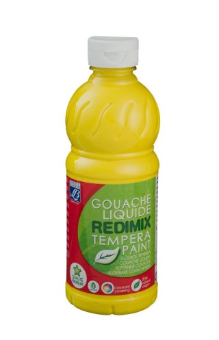 Farba tempera Lefranc&Bourgeois REDIMIX kolor: yellow 500ml 1 kolor. (188001) Lefranc&Bourgeois
