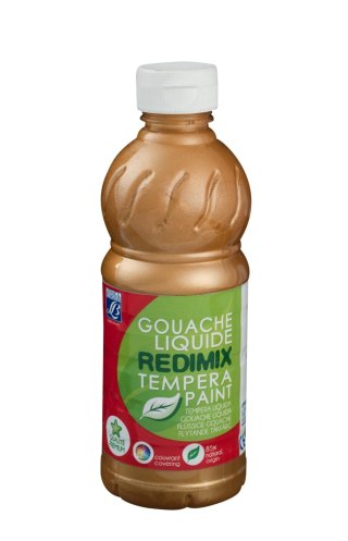 Farba tempera Lefranc&Bourgeois REDIMIX kolor: złoty 500ml 1 kolor. (188341) Lefranc&Bourgeois
