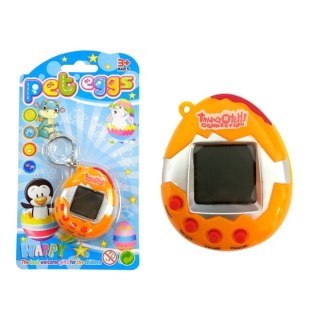 Gra elektroniczna Lean Tamagotchi pomarańczowe (12682) Lean