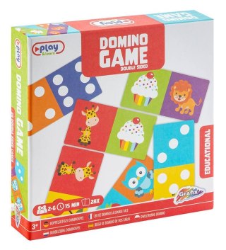 Gra logiczna Grafix dwustronne domino (300013) Grafix