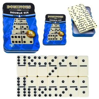 Gra logiczna Lean domino w metalowym pudełku (24703) Lean
