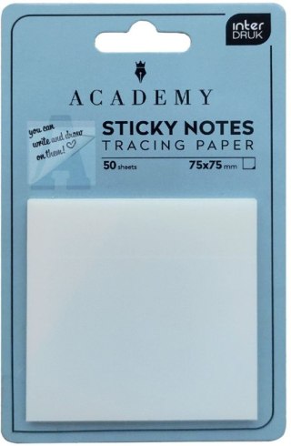 Notes samoprzylepny Academy PRZEŹROCZYSTE FROST Academy