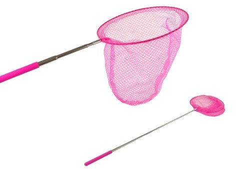Siatka na motyle Lean Owady Składana Teleskopowa 85 cm Różowa (15098) Lean Siatka na motyle Lean Owady Składana Teleskopowa 85 cm Różowa (15098) Lean