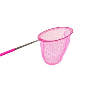 Siatka na motyle Lean Owady Składana Teleskopowa 85 cm Różowa (15098) Lean