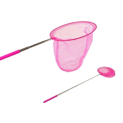 Siatka na motyle Lean Owady Składana Teleskopowa 85 cm Różowa (15098) Lean Siatka na motyle Lean Owady Składana Teleskopowa 85 cm Różowa (15098) Lean