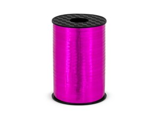 Wstążka Partydeco plastikowa 5x225 [mm x m] różowy (PRM5-006) Partydeco