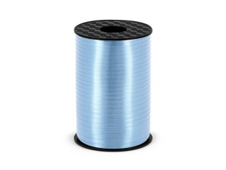 Wstążka Partydeco plastikowa błękitna, 5mm/225m 5x5 [mm x m] niebieska jasna (PRP5-011) Partydeco