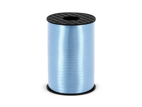 Wstążka Partydeco plastikowa błękitna, 5mm/225m 5x5 [mm x m] niebieska jasna (PRP5-011) Partydeco