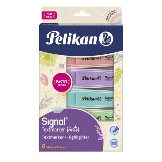 Zakreślacz Pelikan Pastel Signal 60078802 mix (300024506) Pelikan