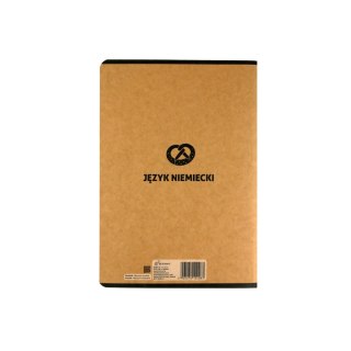 Zeszyt Beniamin Kraft Liner j.niemiecki A5 70g krata [mm:] 147x209 (6102083) Beniamin
