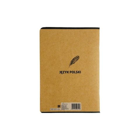 Zeszyt Beniamin Kraft Liner j.polski A5 5k. 70g linia [mm:] 147x209 (7518) Beniamin