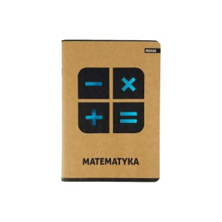 Zeszyt Beniamin Kraft Liner matematyka A5 5k. 70g krata [mm:] 147x209 (8393) Beniamin
