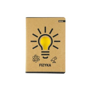 Zeszyt Beniamin fizyka A5 58k. krata (8447) Beniamin