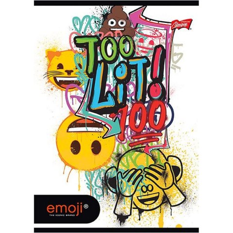 Zeszyt Unipap Emoji A5 60k. 60g linia Unipap Zeszyt Unipap Emoji A5 60k. 60g linia Unipap