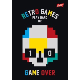 Zeszyt Unipap Gamer z lakierem miejscowym A5 60k. 70g linia Unipap