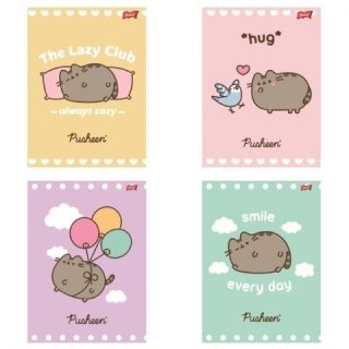 Zeszyt Unipap Pusheen A5 32k. 70g krata Unipap