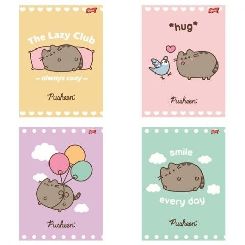 Zeszyt Unipap Pusheen A5 32k. 70g krata Unipap Zeszyt Unipap Pusheen A5 32k. 70g krata Unipap