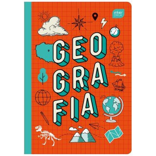 Zeszyt tematyczny Interdruk GEOGRAFIA A5 60k. 70g krata (ZE60GEO#) Interdruk