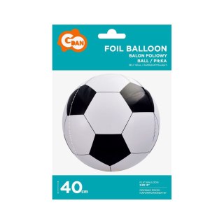 Balon foliowy Godan piłka biało-czarna 16 cali 16cal (BK-HPK) Godan