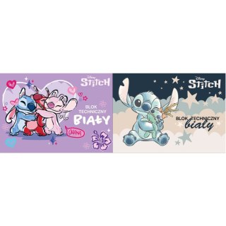 Blok techniczny Beniamin Stitch A4 biały 10k (0422) Beniamin
