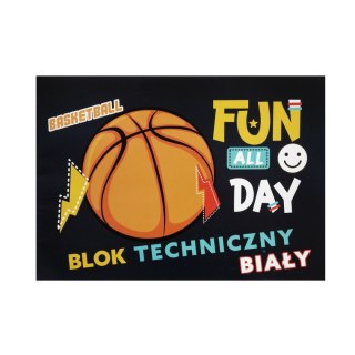Blok techniczny Beniamin biały NO NAME - CHŁOPIEC A4 biały 20k Beniamin