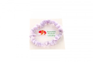 Bransoletka Mol bransoletka jadeit górski bryłka lawenda 6x10mm Mol