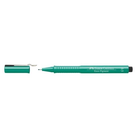 Cienkopis kreślarski Faber Castell Ecco Pigment zielony 0,5mm 1kol. (166563) Faber Castell