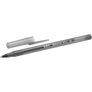 Długopis Bic Round Stic czarny 0,4mm (928498) Bic