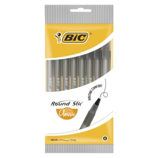 Długopis Bic Round Stic czarny 0,4mm (928498) Bic