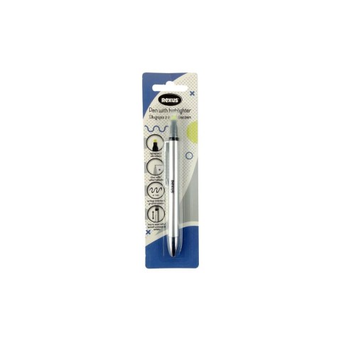 Długopis Rexus niebieski 1,0mm (5901276102014) Rexus Długopis Rexus niebieski 1,0mm (5901276102014) Rexus