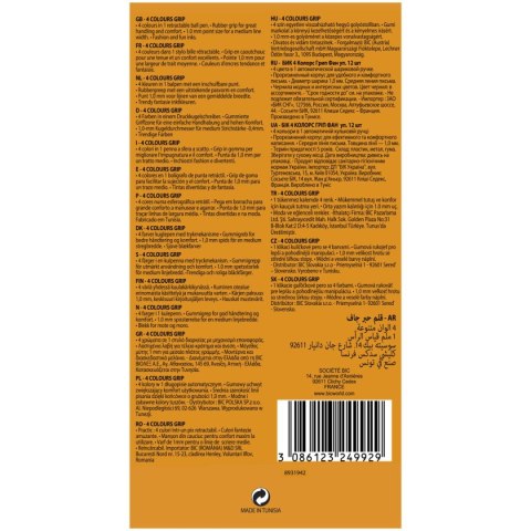 Długopis wielofunkcyjny Bic mix 1,0mm (887777) Bic Długopis wielofunkcyjny Bic mix 1,0mm (887777) Bic