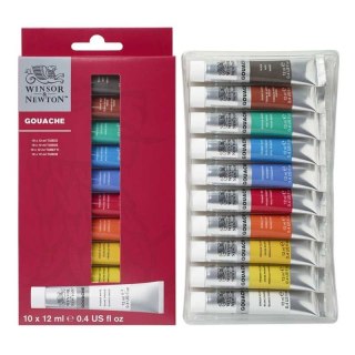 Farba gwasz Winsor 12ml 10 kolor. (890001) Winsor