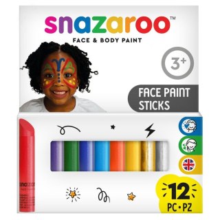 Farby do twarzy Snazaroo Kredki (1172193) Snazaroo