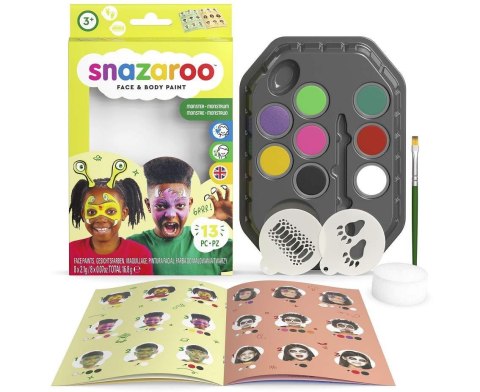 Farby do twarzy Snazaroo zestaw Monster (1172190) Snazaroo Farby do twarzy Snazaroo zestaw Monster (1172190) Snazaroo
