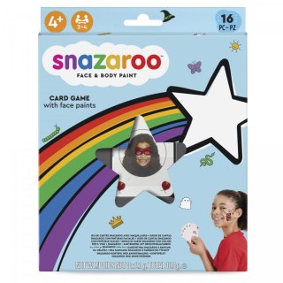 Farby do twarzy Snazaroo zestaw gra karciana (1172236) Snazaroo