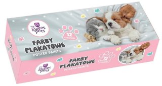 Farby plakatowe Beniamin The Sweet Pets kolor: mix 20ml 12 kolor. (2266) Beniamin