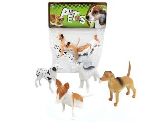 Figurka Bigtoys pieski 4 szt. (BZ8102) Bigtoys