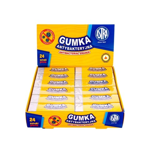 Gumka do mazania Astra antybakteryjna (403022025) Astra Gumka do mazania Astra antybakteryjna (403022025) Astra