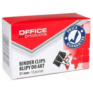 Klip Office Products 51mm czarny (18094119-05) Office Products